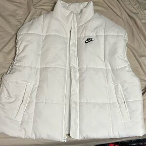 White Nike Vest